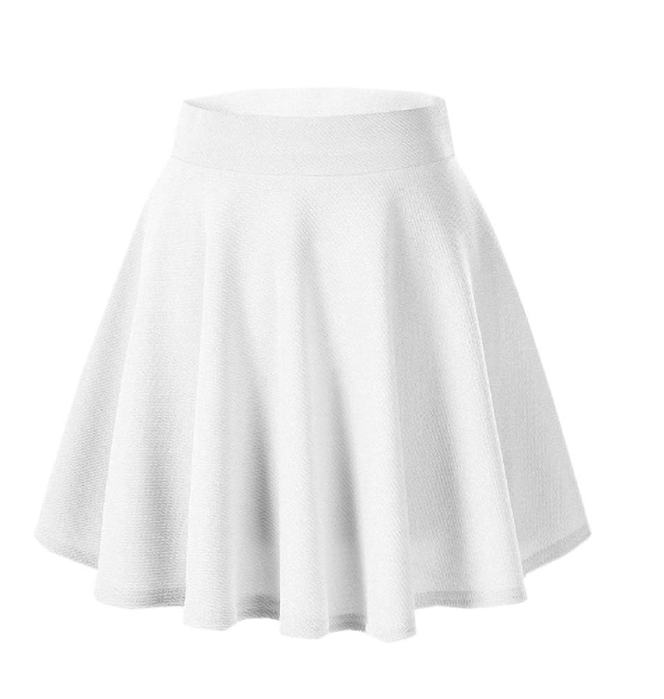 Cegerne Damen Mädchen Mini Skater Rock Flared Casual Schule Rock Tennis Rock Faltenrock