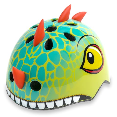 Image of Kids Toddler Bike Helmet, Adjustable and Multi-Sport for Child Boys and Girls, 2 Sizes