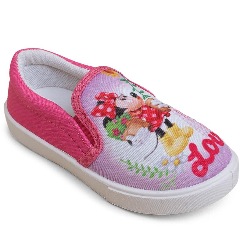 Kidsville Kids Girls Minnie Printed Pink Canvas (B0CKBXBSH7) Amazon Price History, Amazon Price Tracker