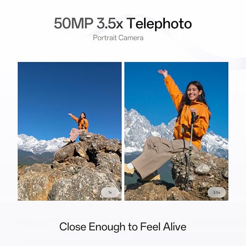 Image of Oppo Reno15 5G (Glacier White, 12GB RAM, 256GB Storage) with No Cost EMI /Additional Exchange Offers