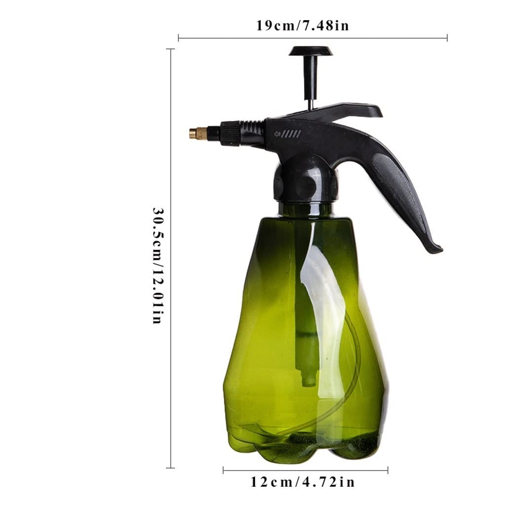Pulvérisateur de pulvérisateur de pulvérisateur de poche de pulvérisation de vaporisateur de pulvérisation de poche vert 1,5L Grand arrosage à l'eau Pulvérisateur de pression de jardin intérieur