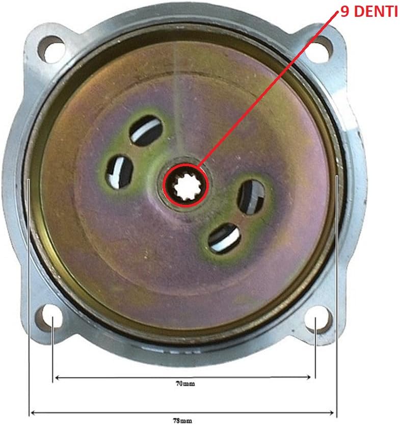 Campana Frizione Universale 78mm 7 Denti Per Decespugliatore - Foto 6