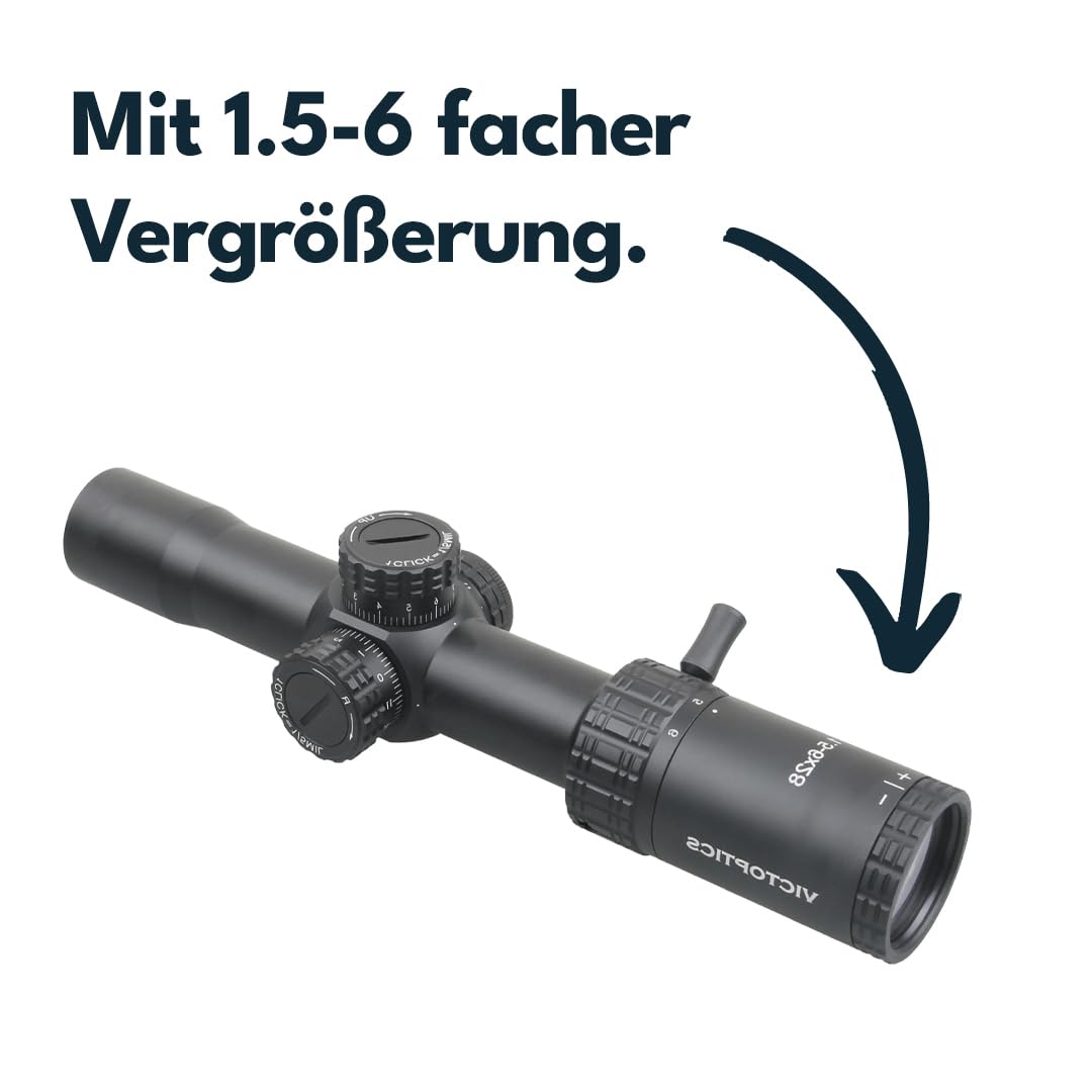 Victoptics OPSL32 S4 1.5-6x28 Rifle Target Rifle Rifle Rifle Scope