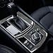 HOTRIMWORLD Carbon Fiber Center Console Gear Box Frame Trim Cover 2pcs for Mazda CX-5 2017-2019