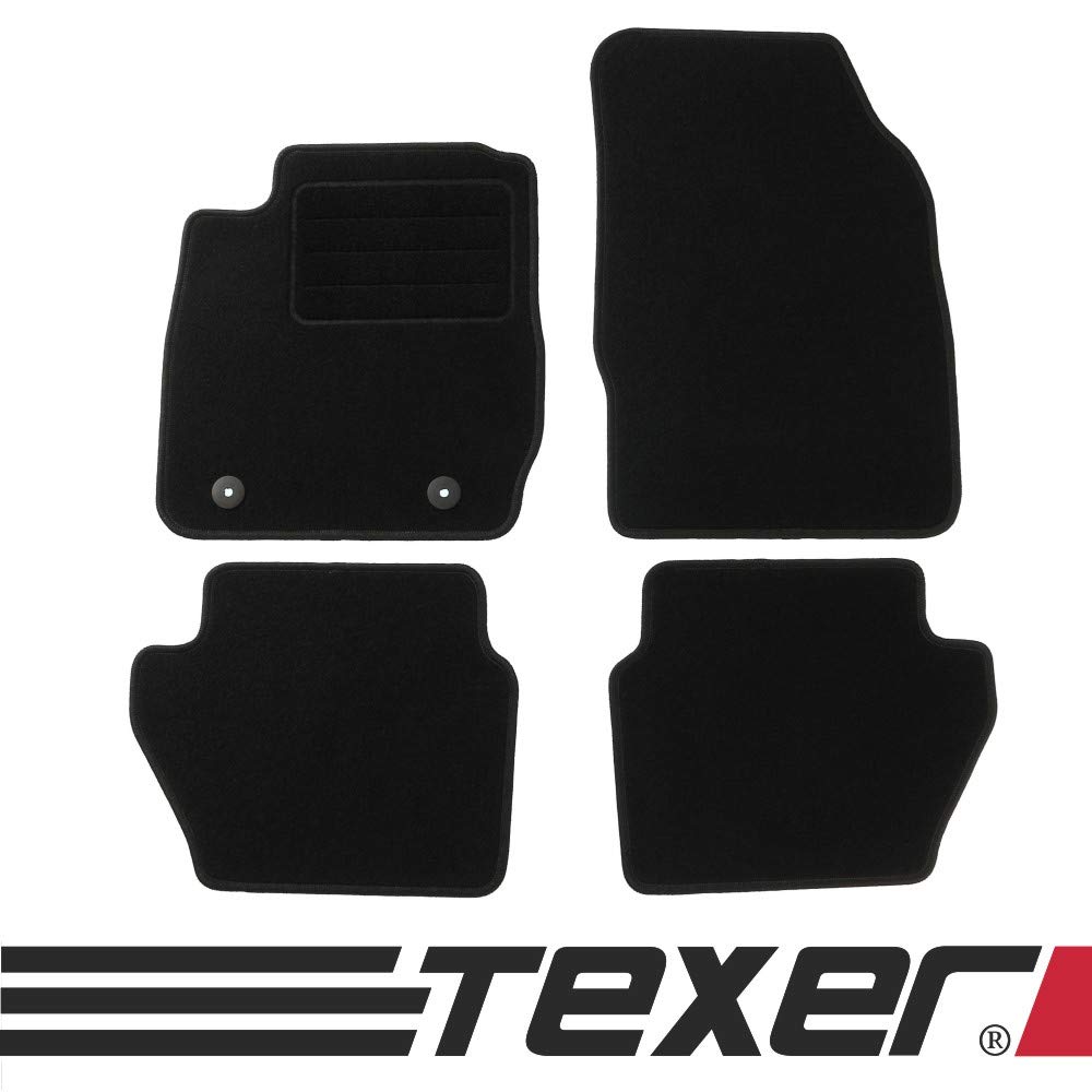 Tappetini Auto Ford Fiesta VI 2008-2011 - Antiscivolo Con Battitacco Rinforzato - Foto 9