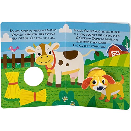 Dedinhos fantoches: Cãozinho Caramelo faz amigos, O