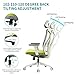 Amazon Brand – Umi Silla Oficina Silla de Escritorio ergonómica y giratoria...