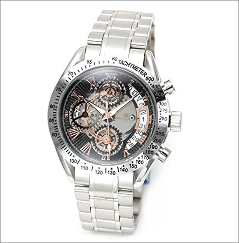 Amazon サルバトーレ マーラ 腕元にこだわりのスケルトン 歯車ギミックの トリックマスター 美麗な仕上げの大人カジュアルなクロノグラフ ウオッチ Sm Ssbkpg 並行輸入品 腕時計 腕時計 通販