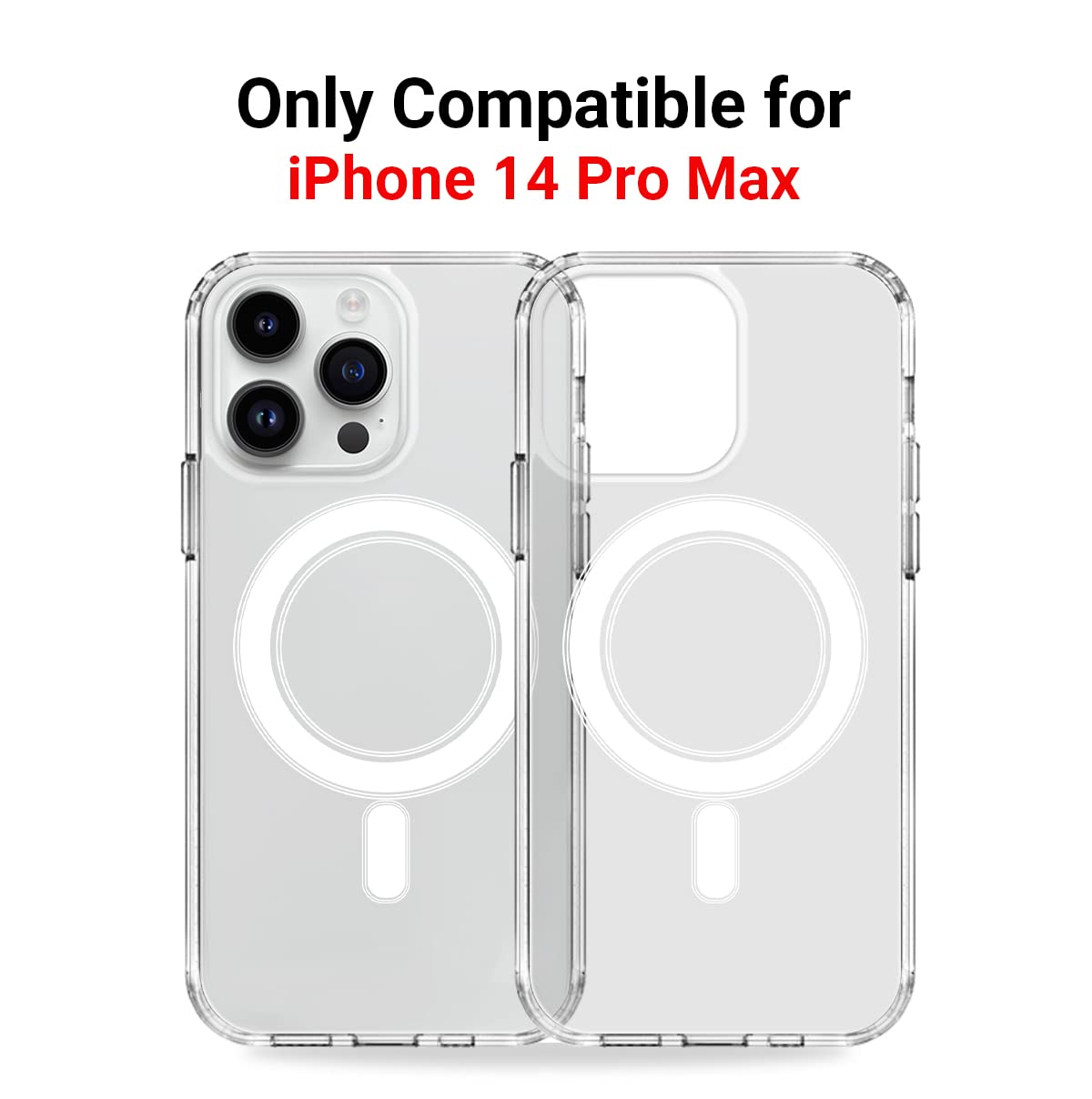 BMW Custodia BMW BMHMP14LHCRS Custodia Rigida Trasparente Per IPhone 14 Pro 61 Anello Magsafe Argent 32883183