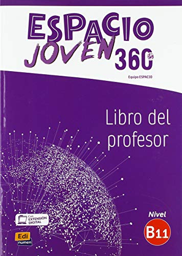 Portada de Espacio joven 360º - libro del profesor. nivel b1.1