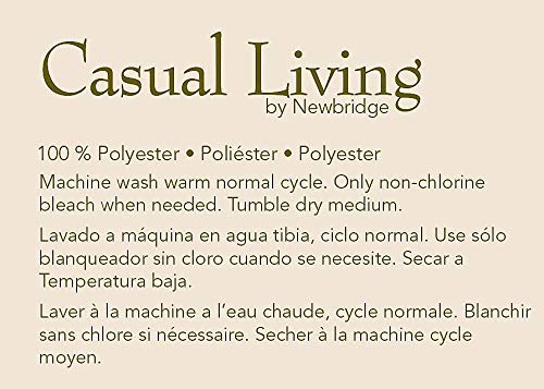 Newbridge Lemon Zest Botanical Print Indoor Outdoor Heavy Weight Fabric Tablecloth - Yellow Lemon Vine Water And Soil Repellent Fabric Tablecloth, 60 Inch X 84 Inch Oblong/Rectangular #TOP7