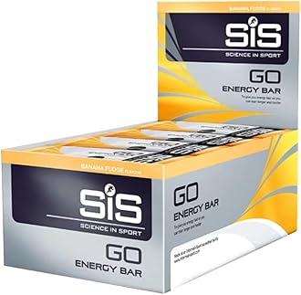 SIS Go Energy Bar, High Carb, Fruit infused Energy Bar, Banana Fudge Flavour (30 Packs)