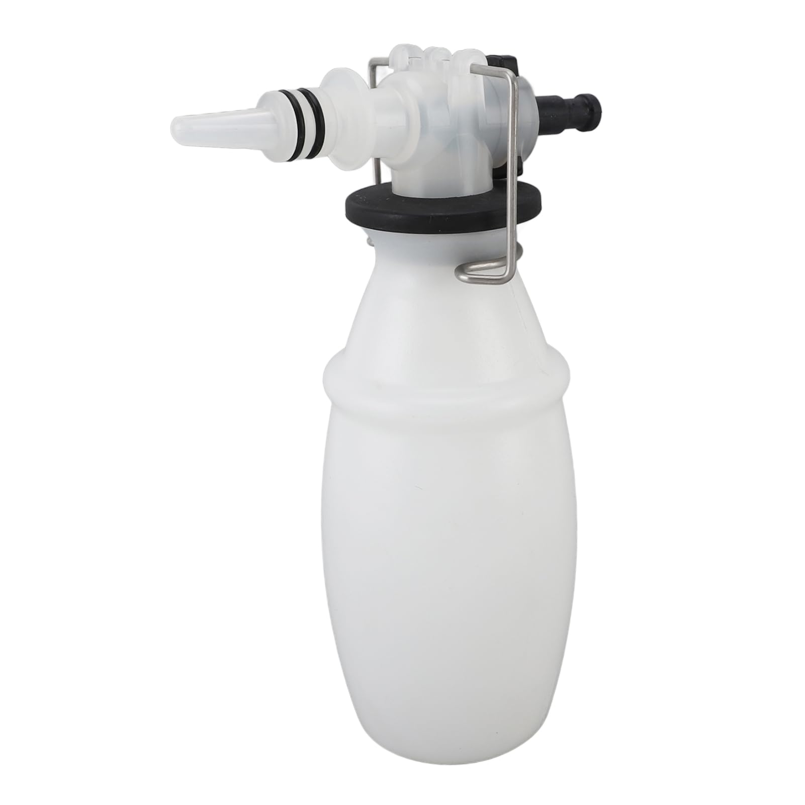 Butelka do pobierania próbek mleka, do łatwego czyszczenia, klips ze stali nierdzewnej, butelka z zaworem PP 500 ml