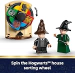 LEGO Harry Potter Château de Hogwarts: Magic Choice Drapeau Cérémonie Jouet Constructible pour les garçons, les filles - Ensemble de jeux de rôles pour enfants, âges 7+ - Avec 4 Mini Figurines & Patronus Cat Figure - Idée cadeau d'anniversaire - 76460