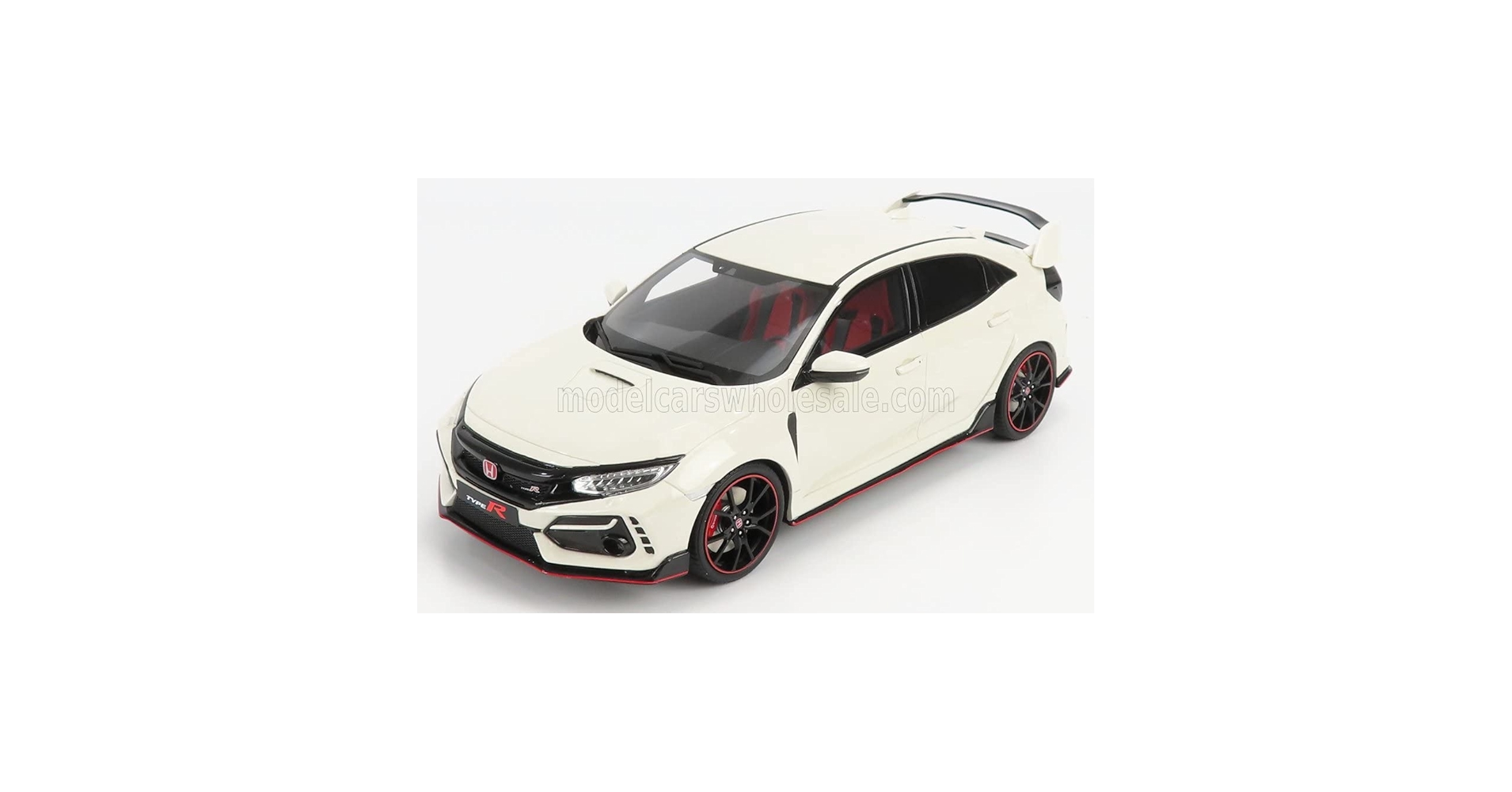 1/43 ディーラー品　シビック　タイプR　FK8　ミニカー　ホワイト Amazon | 1/43 ミニカー ディーラー特注 カラーサンプル