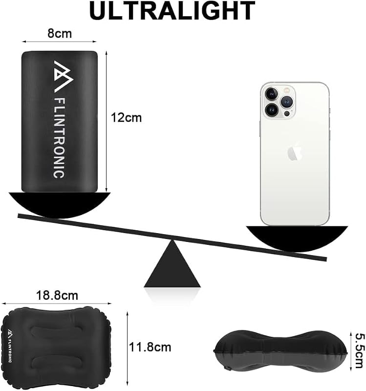 Flintronic TPU Ultralight Felfújható Kemping Párna Vízálló Strand Kültéri