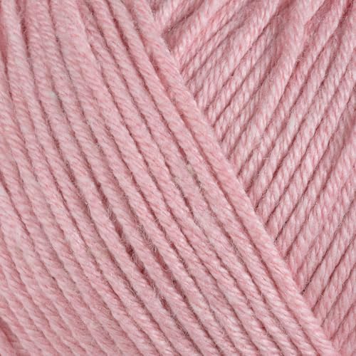 Image of Baby Cotton Blend Yarn - Soft Sport Weight Yarn for Crochet & Amigurumi - 50g /180yds - 60% Cotton 40% Acrylic - Ideal for Baby & Knitting Proj.(Baby Pink, 2 Balls)