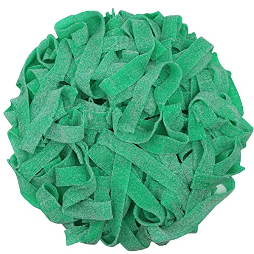 Variety Color Sour Gummy Belts (Green Apple, 1 LB) - image 4