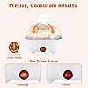 Egg Boiler Electric Egg Cooker 7 Egg Capacity Boiled Egg Maker for Soft, Medium, Hard Boiled Eggs, Includes Poaching Trays