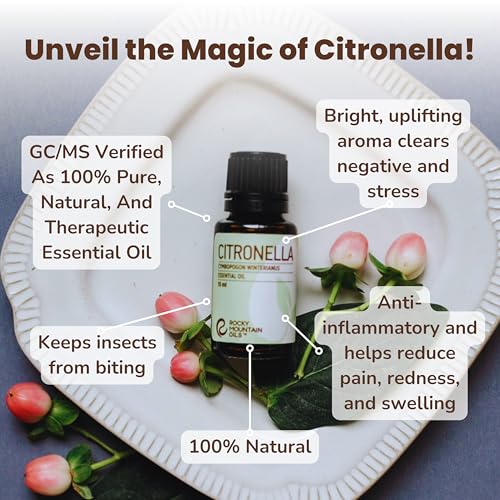 Aceite Esencial de Citronela Rocky Mountain Oils 15ml miniatura 3