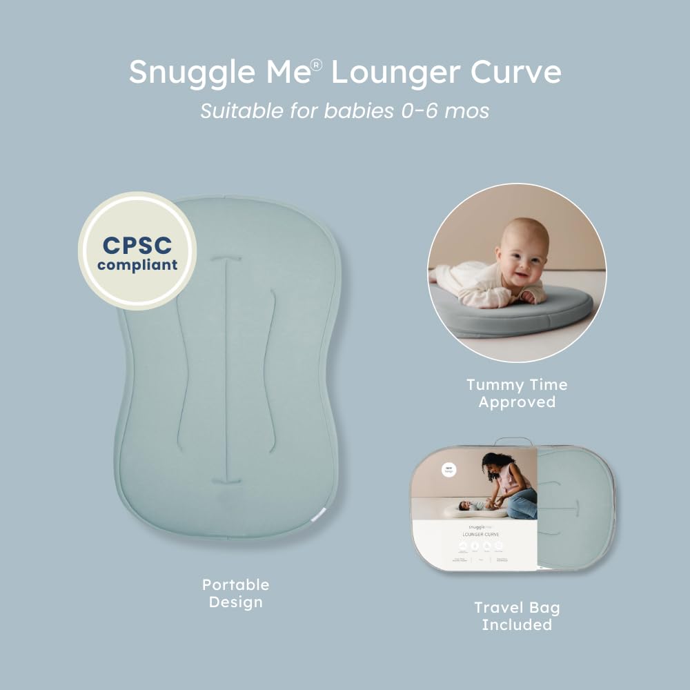 Amazon.com : snuggle me Organic Newborn Baby Infant Lounger Pillow