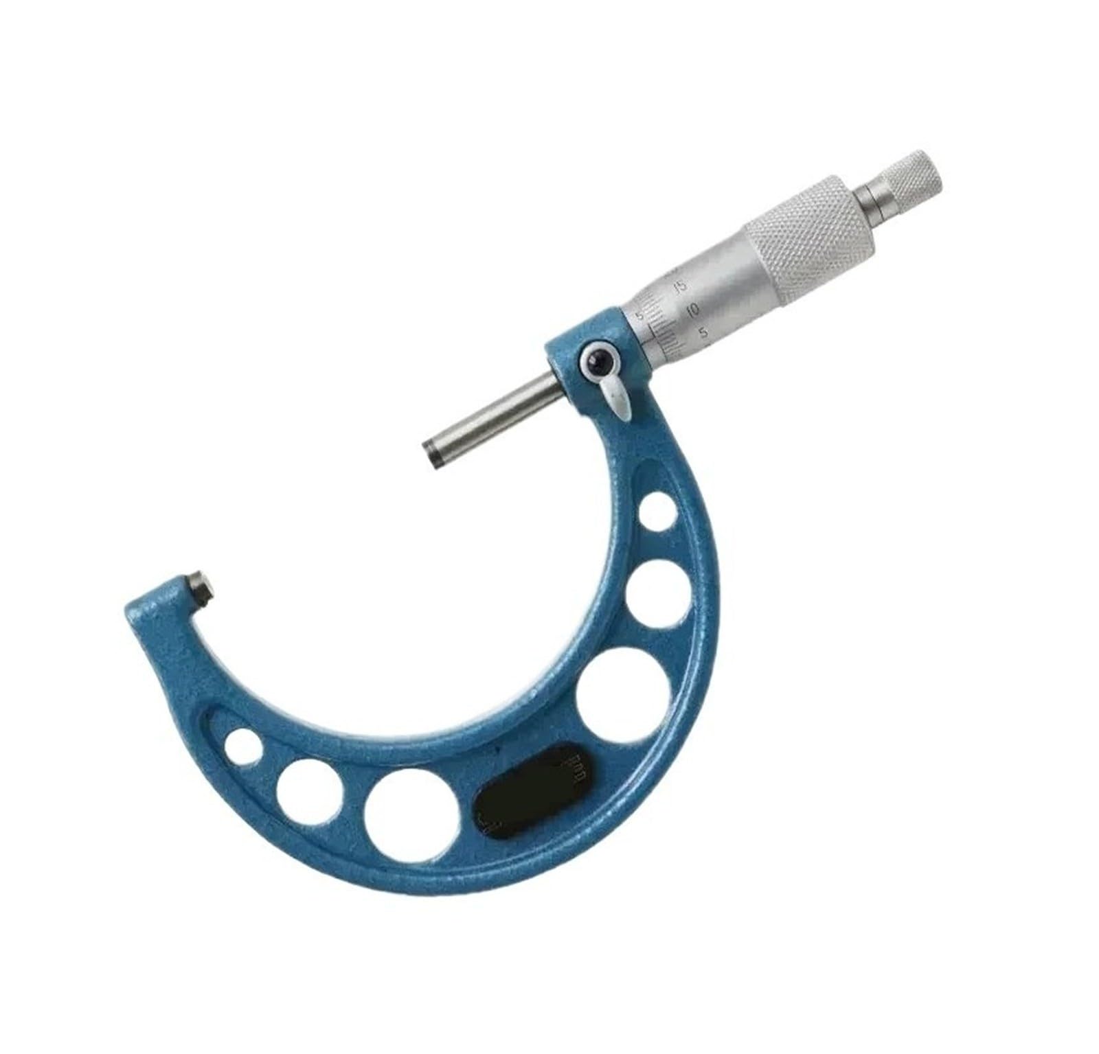 micromètre extérieur Mesures mécaniques extérieures bleues de micromètre de 0,01 millimètres 5201A(50-75mm)