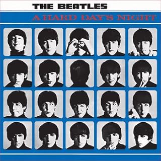 CLASSIC ALBUM THE BEATLES-A HARD DAYS NIGHT AGRÉÉ EN ACIER METAL SIGN CO PLAQUE MURALE – 30 CM X 30 CM - Les Beatles, Paul McCartney, John Lennon, RIngo Starr, George Harrison