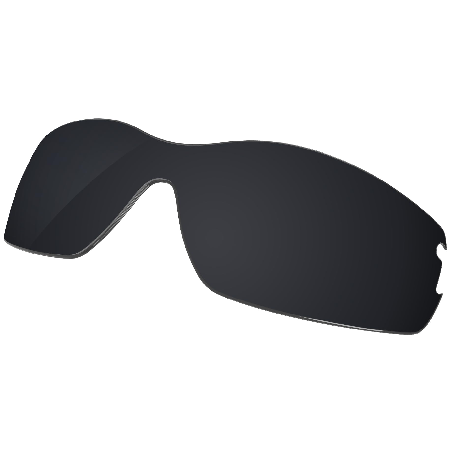 Galvanic Replacement Lenses for Oakley Radar Pitch sunglass - Black Polarized