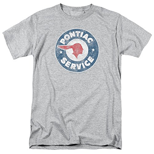 T-shirt Pontiac Vintage gris grande taille XXXXL vêtement auto