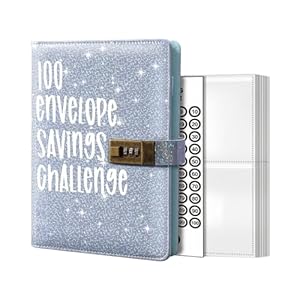 Generisch A6 100 Umschläge Spar-Challenge Ordner