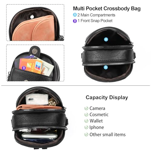 Image of GOIACII Shoulder Bag for Women Small Underarm Ladies Purses Crossbody Handbag