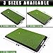 CHAMPKEY Premium Synthetic Turf Golf Hitting Mat | Heavy Duty Rubber Base Golf Practice Mat | Come with 1 Rubber Tee and 9 Plastic Tees (13