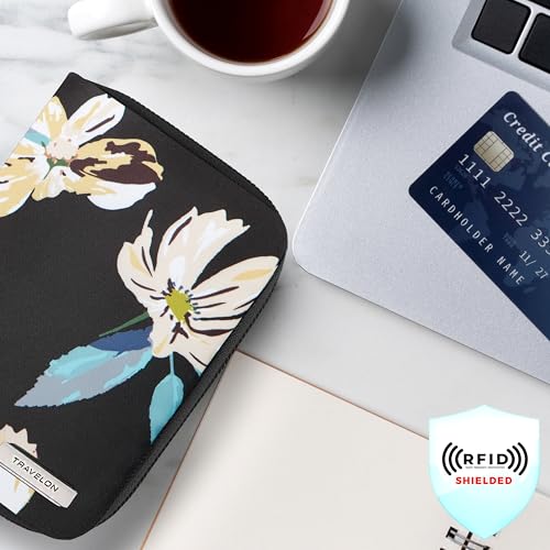 Image of Travelon RFID Blocking Passport Zip Wallet