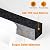 LBG Products Window Air Conditioner Foam Strip Insulation,2 Inch Wide X 1 Inch Thick,Windows AC Foams Sealer with High Resilience Adhesive Weatherseal Tape,6.5 Feet Long x 1 Roll