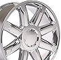 OE Wheels LLC 20 inch Rim Fits GMC Sierra Denali Wheel CV85 20x8.5 Chrome Wheel Hollander 5304