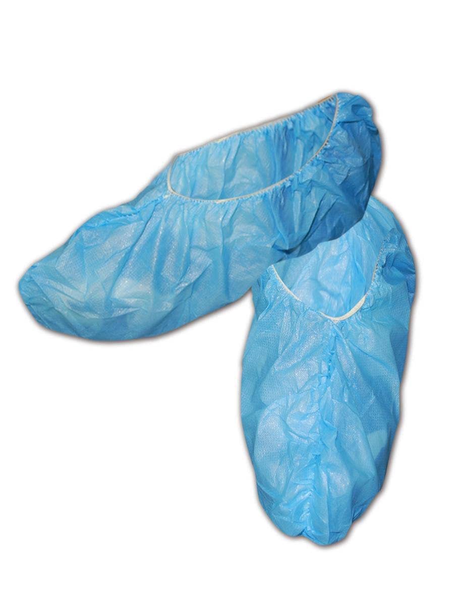 Couvre-chaussures jetables en polypropylène Magid SC92B bleu taille L pack de 25