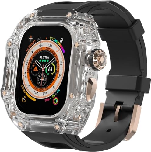 Kit bracelet transparent Apple Watch Ultra 2 49mm SAAWEE