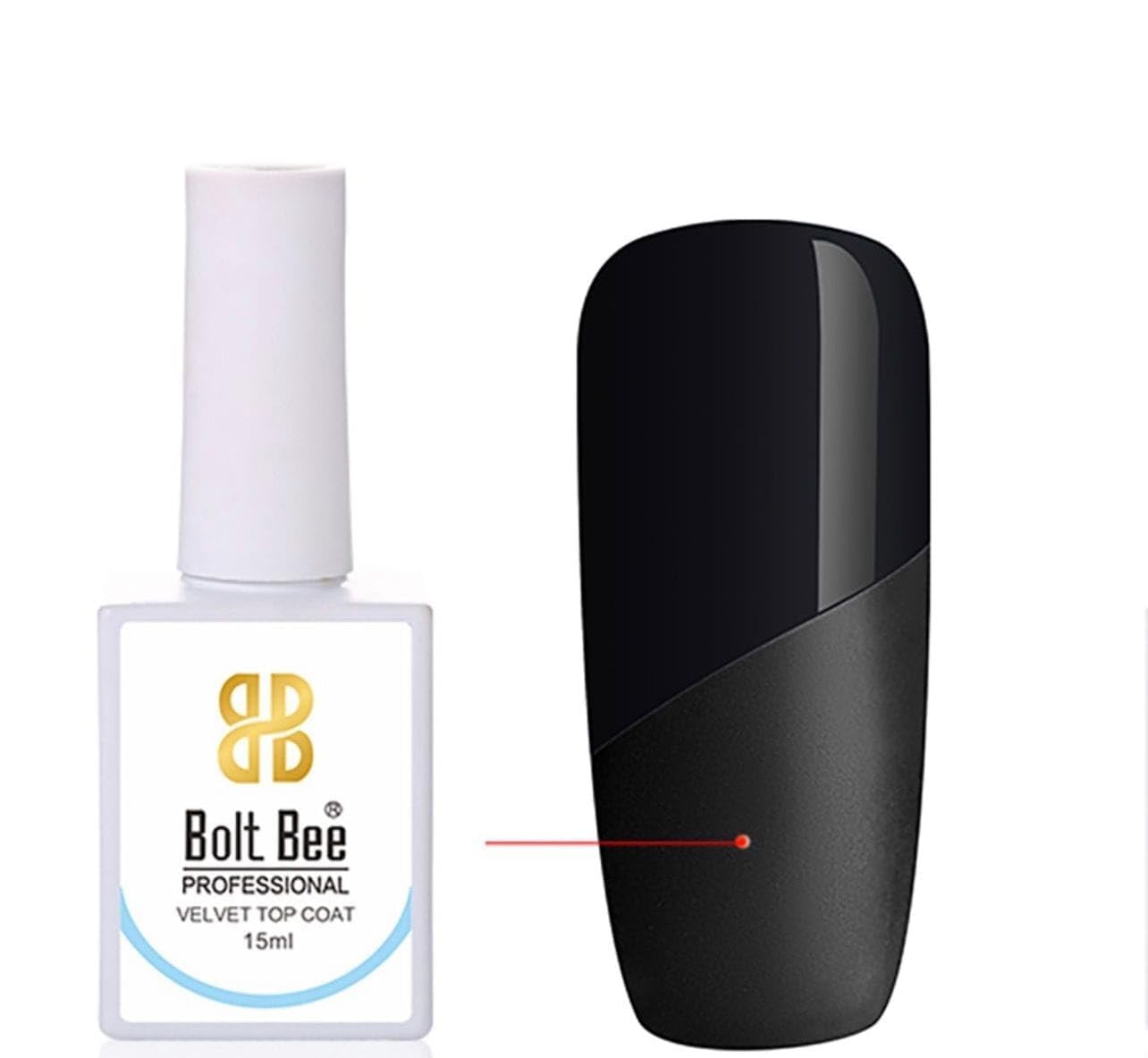 professional Velvet Top Coat Nail Enamel, Quick Drying, Long Lasting, Chip Resisting Formula with High Shine & Full Coverage, One Stroke Application, Translucent Layer-image-29