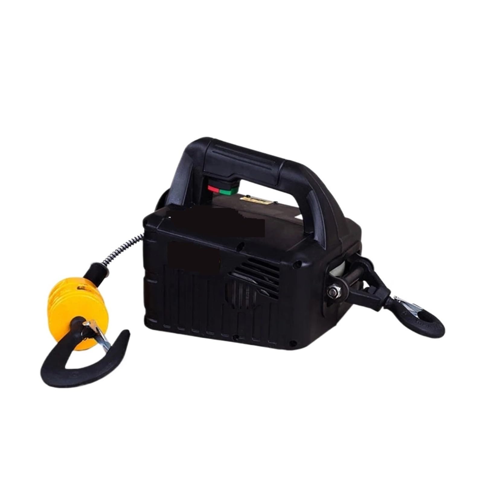 Portable Electric Hoist Household Crane Hand Winch Pull Block Wire Rope 100kg 200kg 300kg 500kg for Lifting Towing(100kg 25m)