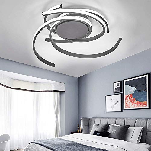 Suspension plafonnier LED acrylique 75cm lustre suspendu blanc froid