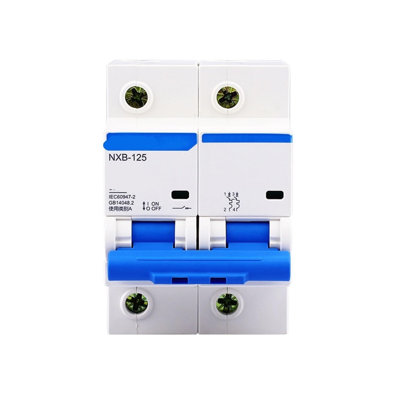 GVBAEPIEO Electrical appliances NXB-125 2P D80 Miniature Circuit Breaker