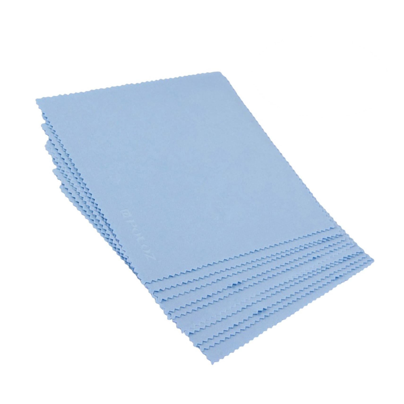 500 Piezas anteojos de tela paño de lente de gafas para lentes limpieza de tabletas cleanseen paños cleansen paños Limpiador de gafas paño de limpieza de microfibra Blue FOMIYES