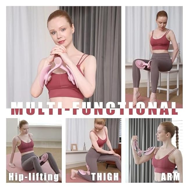 Thigh Trainer - Thigh Exerciser & Toner for Women, Inner Thigh Workout Equipment with 26lbs Resistance, Kegel Exercise Tool for Pelvic Floor & Thigh Tightening (Upgraded)