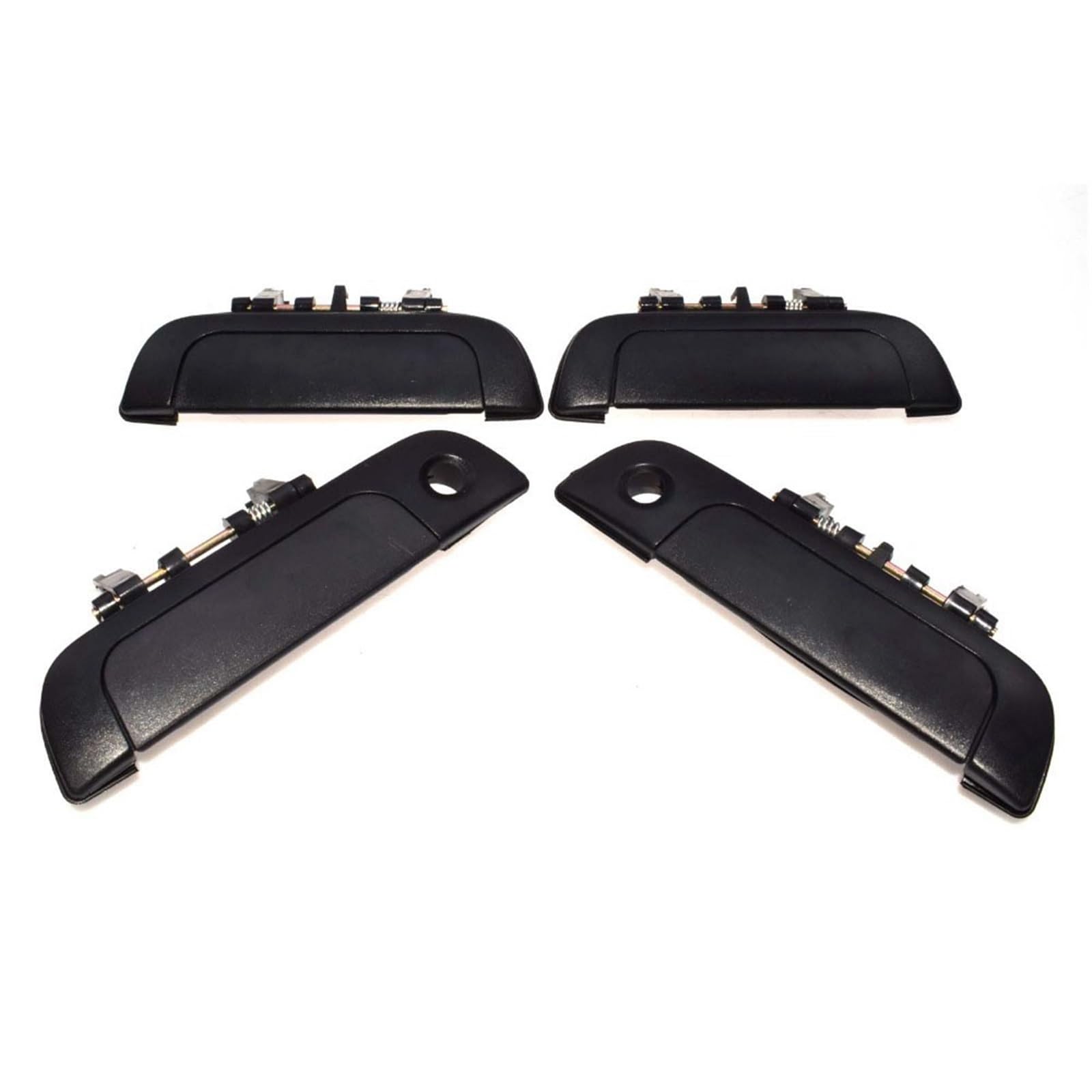 POQWERIQ Black Front Rear Left Right Outside Door Handle for Suzuki for Esteem 1995 1996 1997 1998 1999 2000 2001