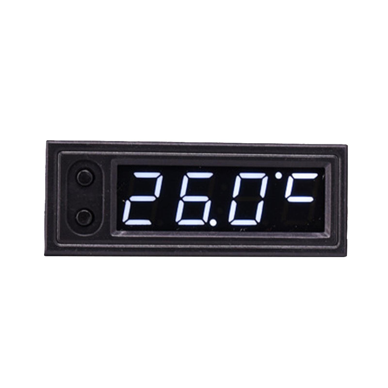 CALANDIS™ Car Clock Voltmeter Thermometer Durable Universal Accessories White | Other Car Electronics Accs | Car Electronics Accessories | Vehicle Electronics & GPS-image-9