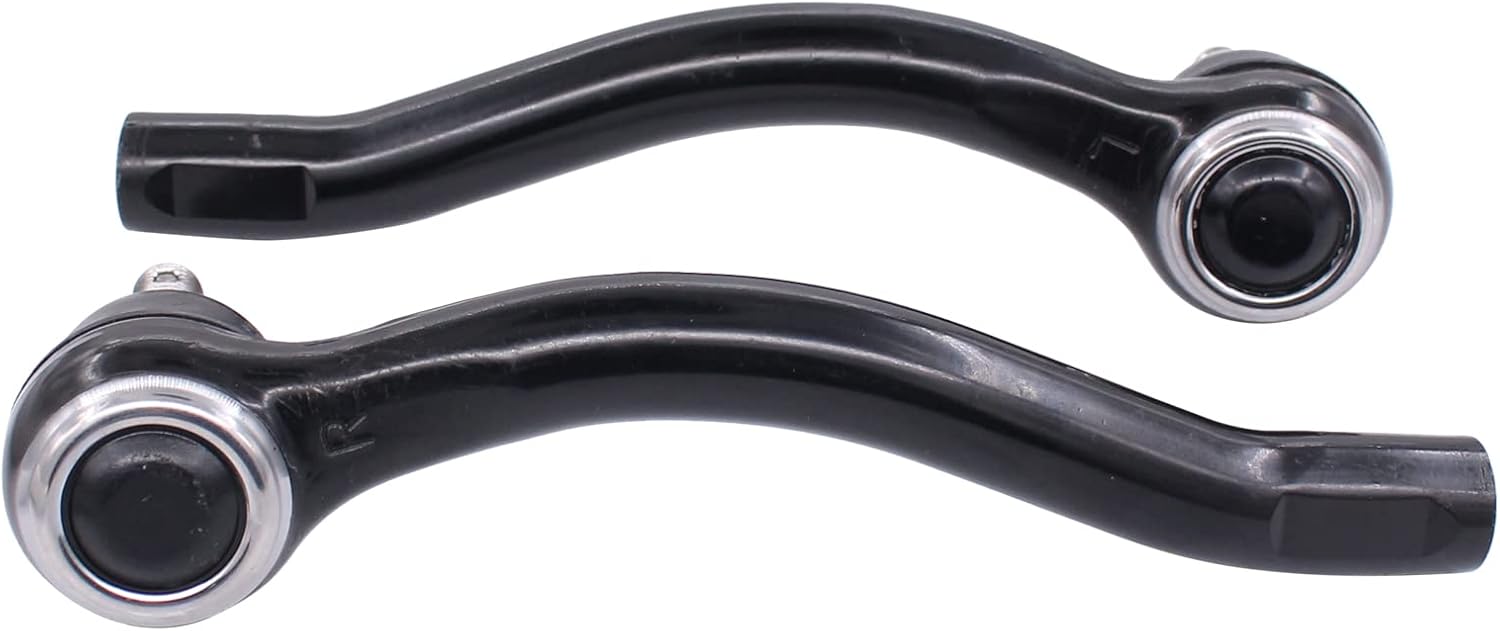 NewYall Outer Front Left and Right Steering Tie Rod End for Nissan 370Z Infiniti EX35 EX37 G25 G35 G37 M35 M45 M35h M37 M56 Q40 Q50 Q60 Q70 Q70L QX50