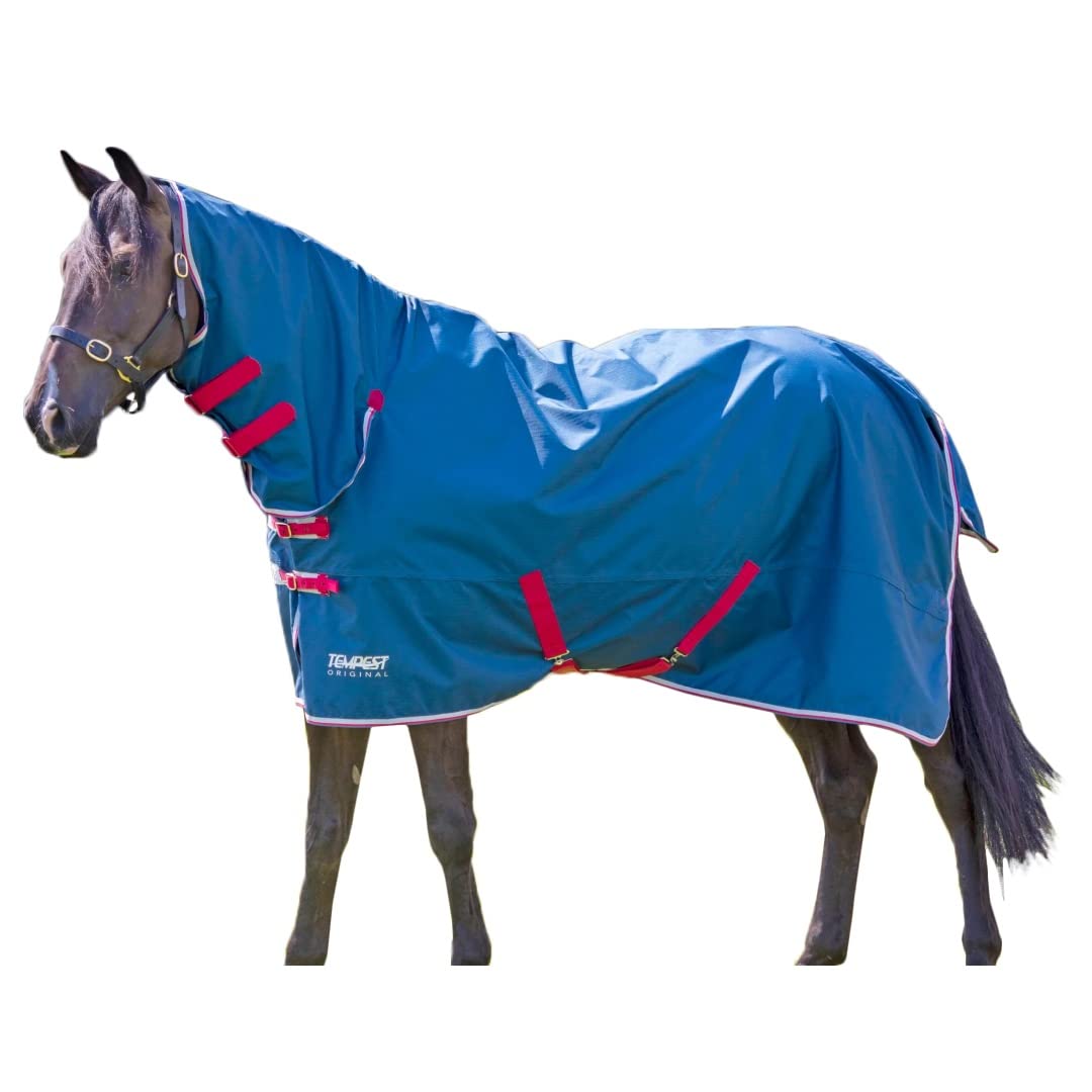 Shires Tempest Original Lite Turnout Combo Rug - Teal 7ft0