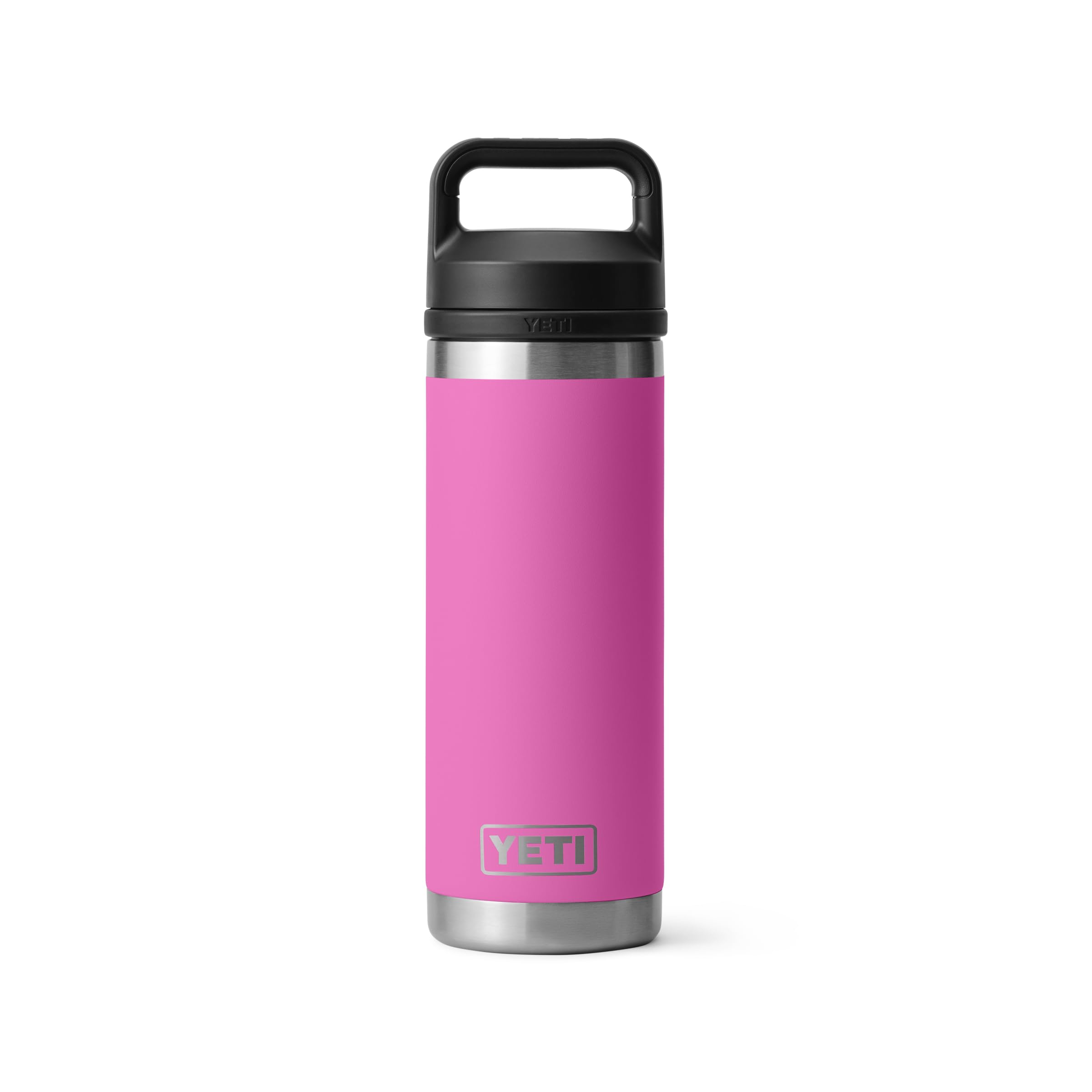 YETI Rambler 18oz Stainless Steel Vacuum Flask with Chug Cap, Fuchsia Wildflowers