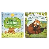 2 Pack Padded Board Books - Little Blessings and All The Love In The World (Love You Always)
