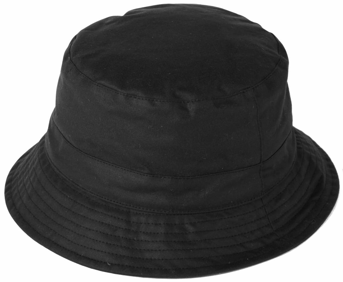 Failsworth Wax Bucket Hat - Black, Large